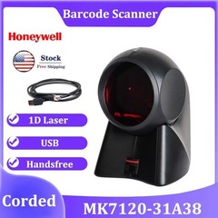 Honeywell Orbit MK7120 Handsfree 1D Omnidirectional Barcode Scanner MK7120-31A38
