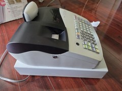 Royal Alpha 587CX Cash Register Management System With Keys Tested Works