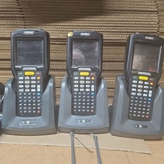 Lot 3 Motorola Zebra Symbol MC32NO Mobile Computer Barcode Scanner Bundle Workin