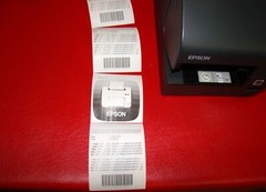Epson TM-H2000 M255A Thermal POS Receipt Printer Check Processor Actual pictures