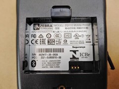 Zebra ZQ110 Mobile Thermal Label Receipt Printer w/ Battery & A/C ✔✔✔ **READ**