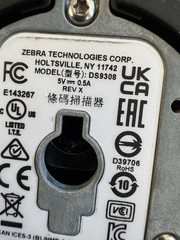 Zebra DS9308-SR00004ZZWW Hands-Free 1D/2D Barcode Scanner No Cable Scanner Only