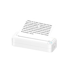 A4 Portable Paper Printer Thermal Printing Wireless BT Compatible with iOS B9T5