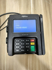 Ingenico ISC250 Credit Card Reader w/ STYLUS & ADAPTER *READ DESC*