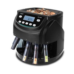 Kolibri KCS-2000 Professional USD Coin Counter Machine, Coin Sorter, Wrapper/…