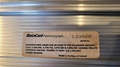 Vintage DataCard Addressograph Credit Card Imprinters Set of 3