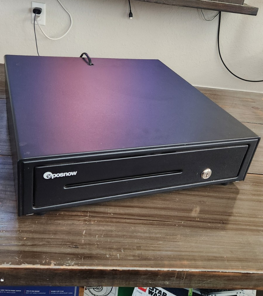 EPOS NOW Locking Metal Cash Drawer 16 inches x 16 inches