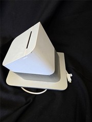 “= Clover P500 Station Printer With Cord White Silver 6-1/2” Tall Retail