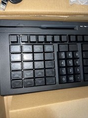 New 67-Keys POS Keyboard S67B-MU-0017 With Card Reader. New & Free Shipping