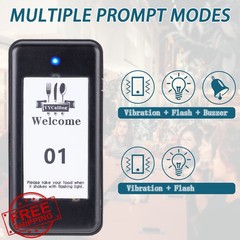 YYCALLING Restaurant Pager System,Beepers Wireless Calling System 16 Guest Pa…