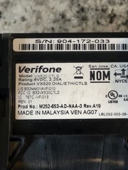 Verifone VX520 CTLS Credit Card Terminal POS VX520 DIAL/ETH/CTLS NO BACK
