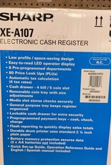 Sharp XE-A107 Cash Register