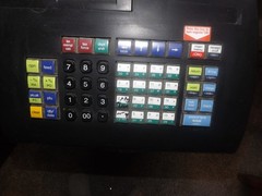 ROYAL 1100 ML CASH REGISTER Tested-Working) NO DRAWER!!
