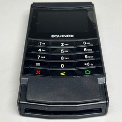 EQUINOX Luxe 6200m WLAN Handheld Credit Card Reader A10400-211E Black