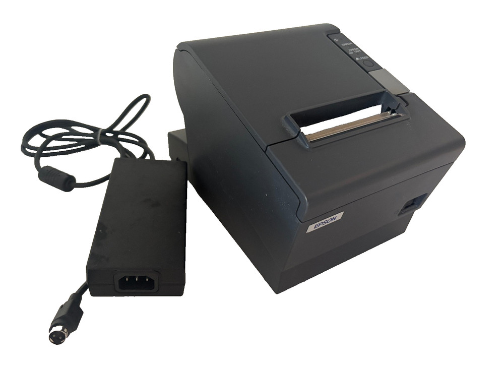 Epson TM-T88IV M129H Thermal POS Receipt Printer USB Port only w/ Power Adapter