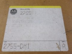 Allen Bradley 2755-DM1 Ser. A Barcode Decoder for Laser Scanner