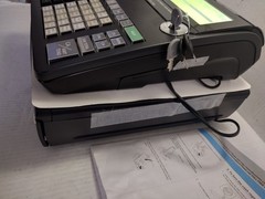 Casio PCR-T500 Electronic Cash Register Thermal Print Manual Drawer Keys