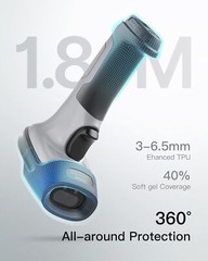 Inateck 1D Barcode Scanner Bluetooth W/ AI Wireless Handheld Fast Precise Scan