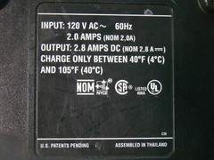 DeWalt 7.2V-14.4V 120VAC 2/2.8 Amps DW9107