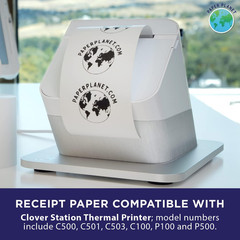 Thermal Paper for Clover POS (Clover Station Thermal Printer) by Paper Planet |