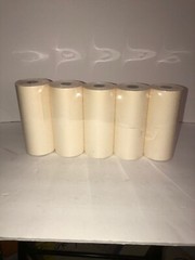 Office Depot 1-Ply Bond Paper Rolls 2.75”x128 10 Count White-RARE-SHIPS N 24 HRS