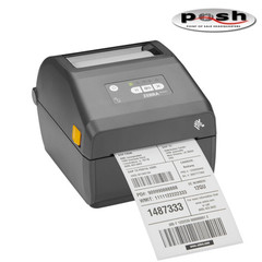 NEW Zebra ZD4A042-D01W01EZ ZD421 Wireless Label Printer WiFi Bluetooth USB