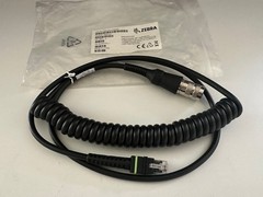 💥NEW Zebra CBA-RF4-C09ZBR 9ft Serial Data Transfer Cable Vehicle Mount Terminal