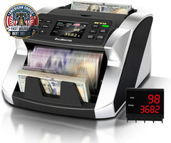 Mixed Denomination Money Counter Machine–Bank Grade Tech Contact Image Sensor CI