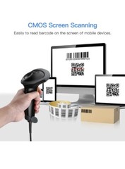 Eyoyo Wired 1D QR 2D Barcode Scanner Bar Codes Reader Image Automatic Scanning