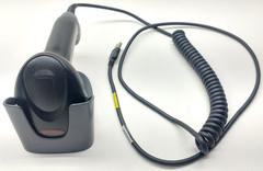 Honeywell Hyperion 1300G-2 Barcode Scanner USB Coiled Cable with Holder Mount