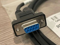 (LOT of 2) RS232 Serial Cable for SYMBOL & HONEYWELL Barcode Scanner
