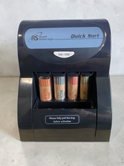 Royal Sovereign Quick Sort Electric Coin Sorter Counter Machine QS-1AC Tested