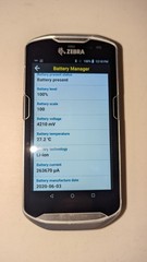 Zebra TC56 Zebra TC56 TC56CJ Android Barcode Scanner not factory reset