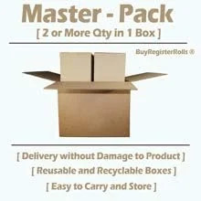 Cash Register Paper 3 1/8 x 200 Thermal Rolls 50 Pack Works With Star Micronics
