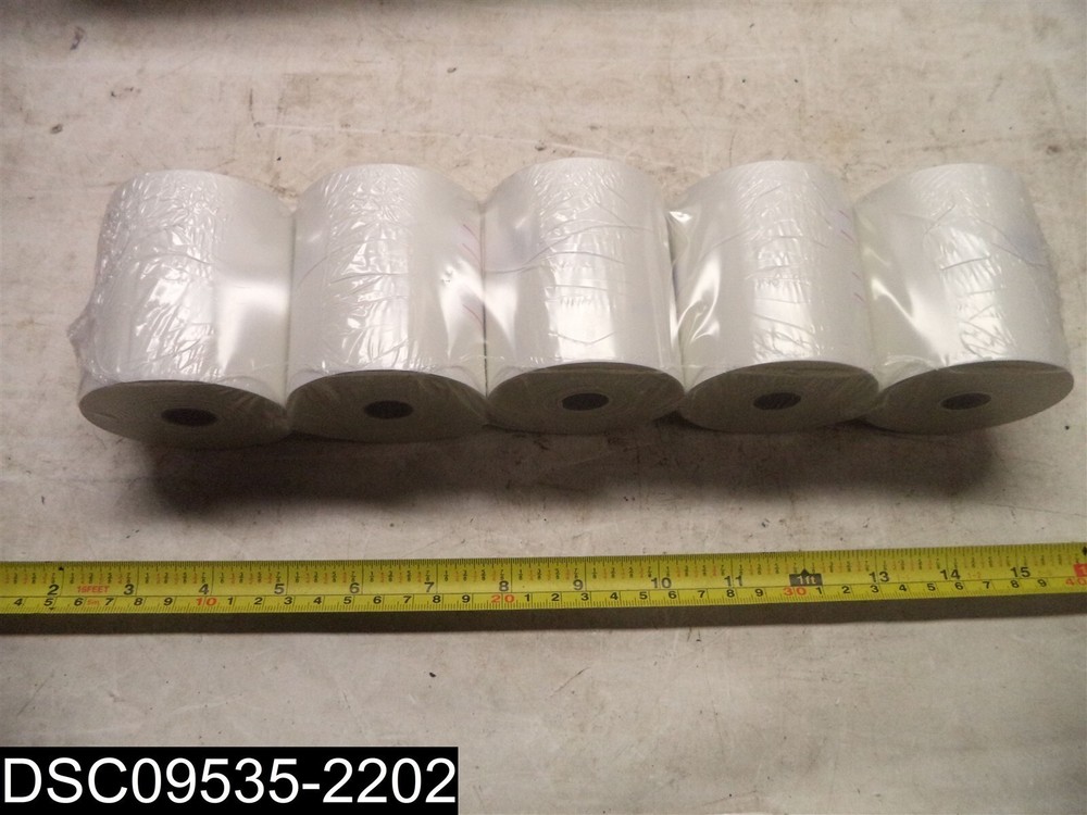 Qty=50: 3295 Carbonless Paper Rolls 3″ 2 Ply 95′ 736842684121