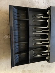 2 Volcora 500022 Cash Register Drawer Removable Coin Tray and Generic With Keys