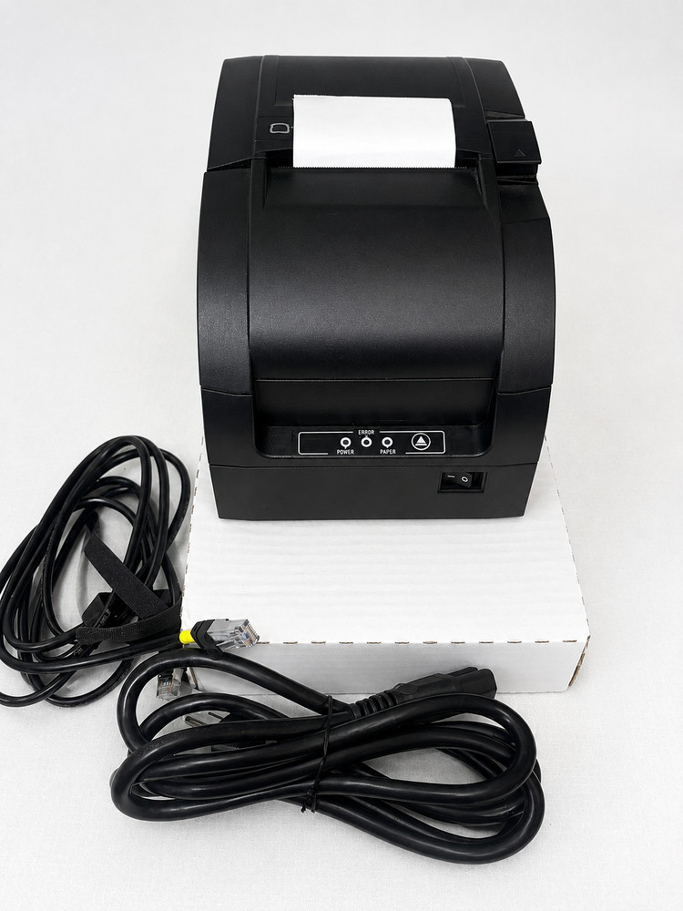 TOAST TKP300 POS Kitchen Receipt Printer, Serial, USB, JK, Ethernet with Cables