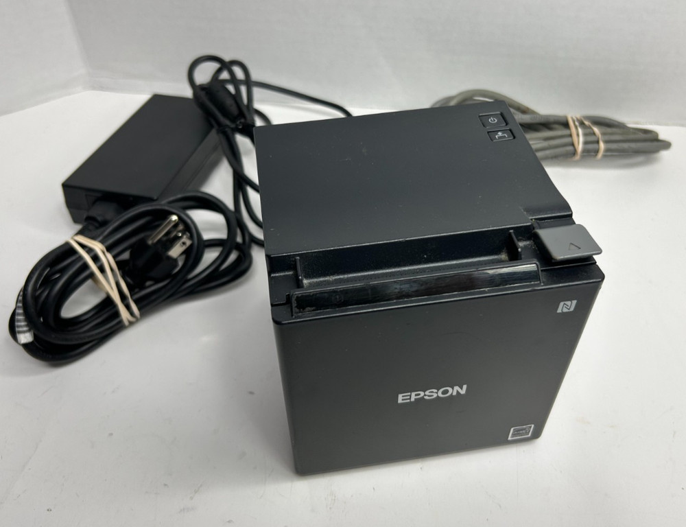 Epson TM-M30II POS Point of Sale Thermal Printer Ethernet USB w/ Power Supply