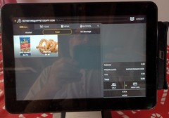 ELO Toast Black i3-10STD 10″ Touchscreen POS System With Power Supply & Printer