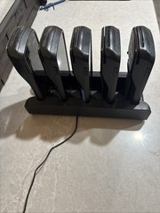 Lot of 5 Toast Go 2 Handheld POS Tablets TG200 with DTC200 Charging Dock