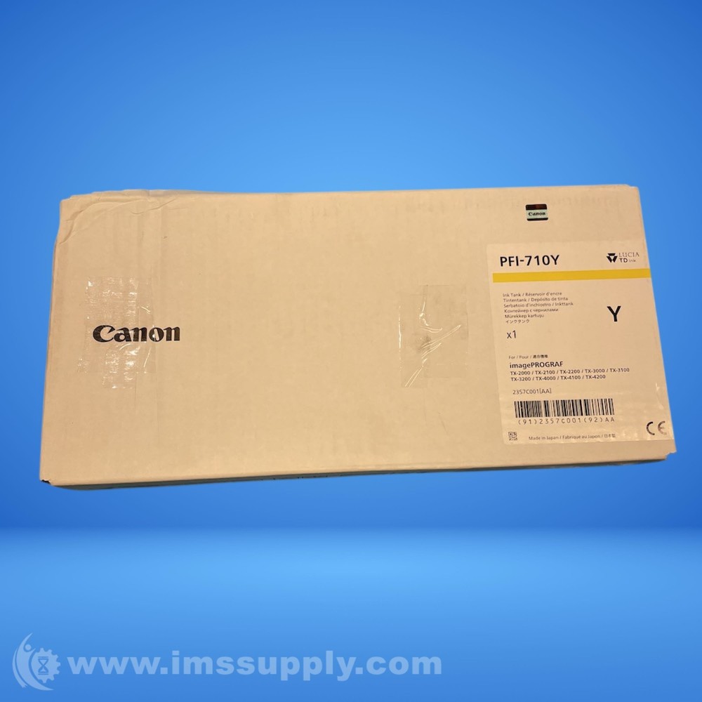 Canon PFI-710Y Yellow Ink Tank FNFP