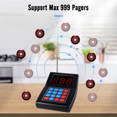 Retekess TD165 Pagers for Restaurants Pager System Queuing 30 Buzzers Cafe Club