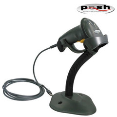 NEW Zebra LS2208-SR Black Barcode Scanner w/ Stand USB Kit – NA Only