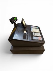 Sharp XE-A407 Dual Thermal Printer Cash Register – FOR PARTS