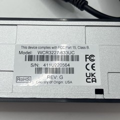 ID Tech WCR3227-633UC Credit Card Reader