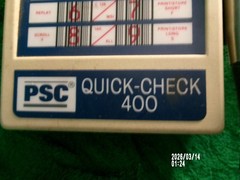 PSC Quick-Check 400 Scanner