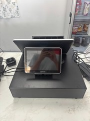 Toast Flex TT200 POS Point of Sale System dual display Screen with Power Supply