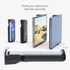 1D 2D Back Clip Bluetooth Barcode Scanner fit for iPad Tablet iPhone Phone Used