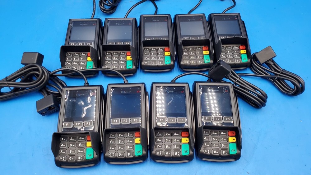 LOT OF 9/ Dejavoo Z3 Pin Pad