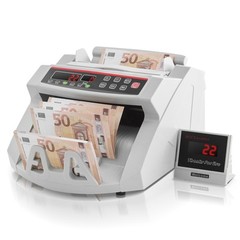 VEVOR Money Counter Machine USD & EUR Bill Counter w/UV MG Counterfeit Detection